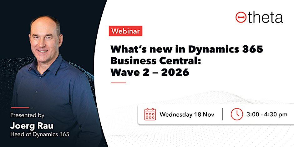 What's New in Dynamics 365 Business Central 2026 - wave 2 logo