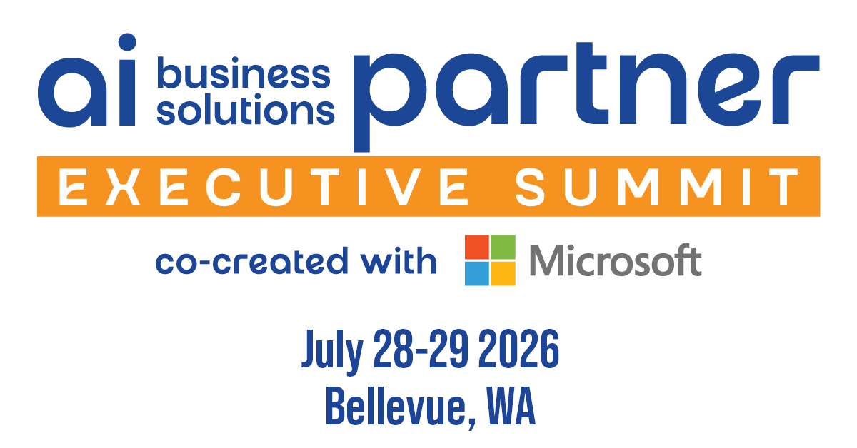 AI Business Solutions Partner Executive Summit 2027 logo