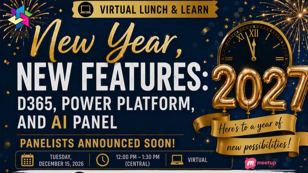 DUG NW FL Dec '26 - New Year, New Features: D365, Power Platform, and AI Panel logo
